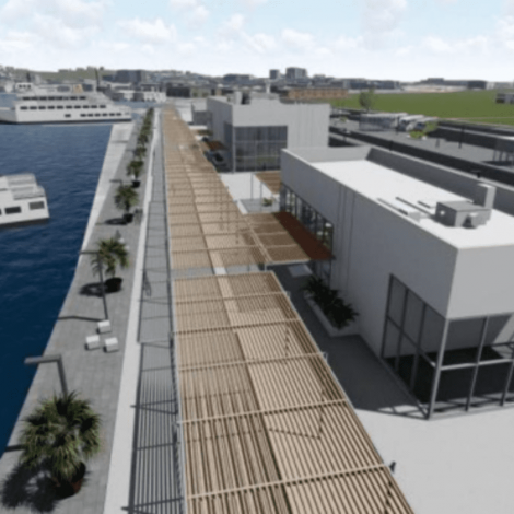 la nueva estación maritima en ibiza como llegar para coger el ferry