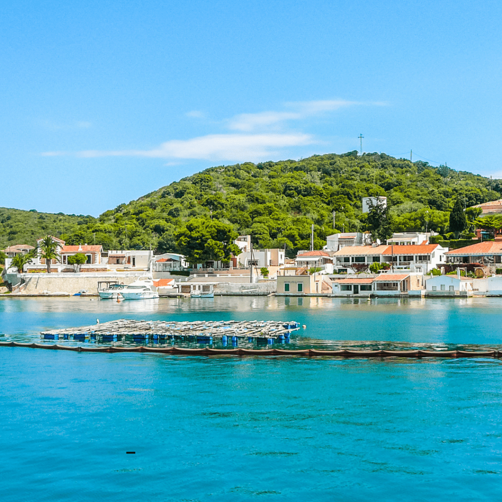 vistas en Menorca de Mahón su capital